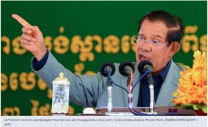 Cambodge Le Premier ministre cambodgien Hun Sen