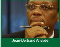 Le président haïtien Jean-Bertrand Aristide