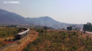 Train des deux océans entre la Tanzanie et l'Angola5