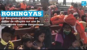 transfert controversé de Rohingyas vers une île