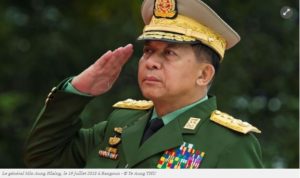 Le général Min Aung Hlaing