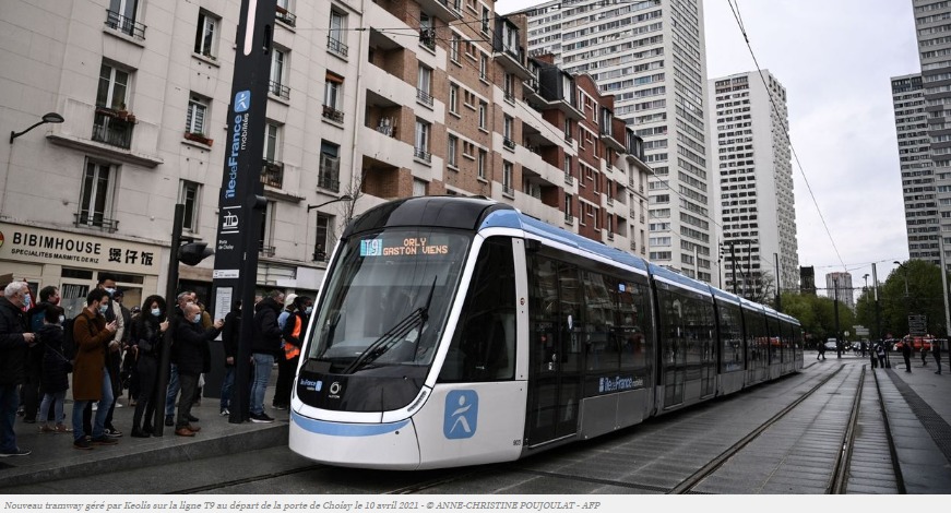 La nouvelle ligne de tramway au sud-ouest de Paris marque une nouvelle étape dans l'ouverture à la concurrence des transports