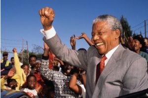 Nelson Mandela elu président le 10 Mai 1994