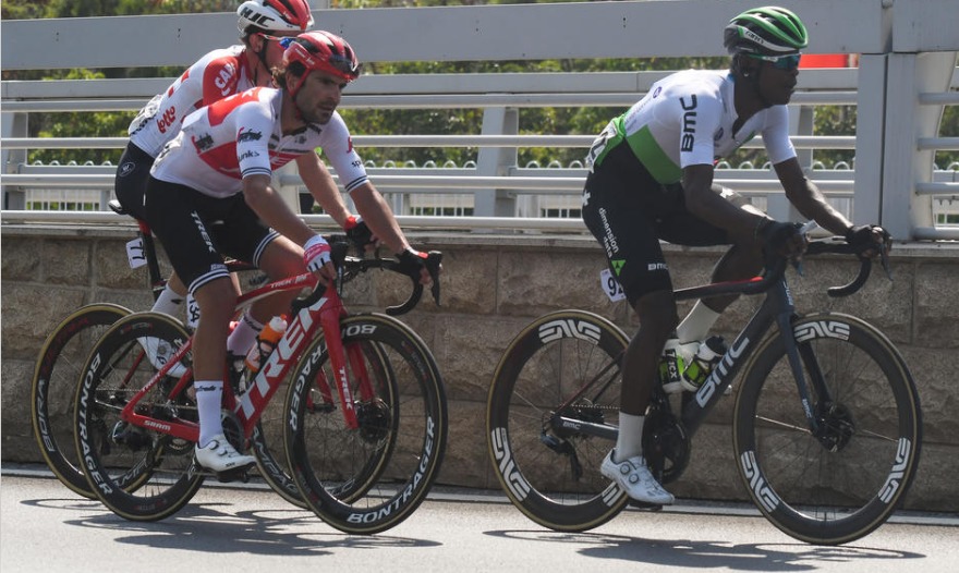Nic Djamini premier coureur sud-africain noir sur le Tour de France
