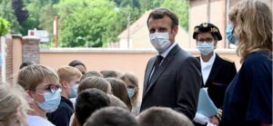 la question d’un écolier à Emmanuel Macron
