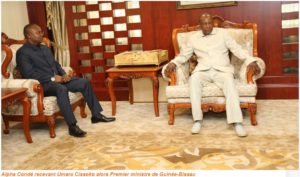 Les présidents Guinéen et Bissau-Guinéen