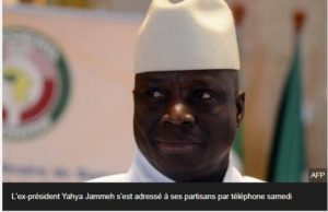 L'ex-président Yahya Jammeh