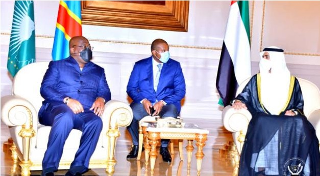 Le Président de la République Félix Antoine Tshisekedi est arrivé ce samedi 9 octobre 2021 à Abu-Dhabi