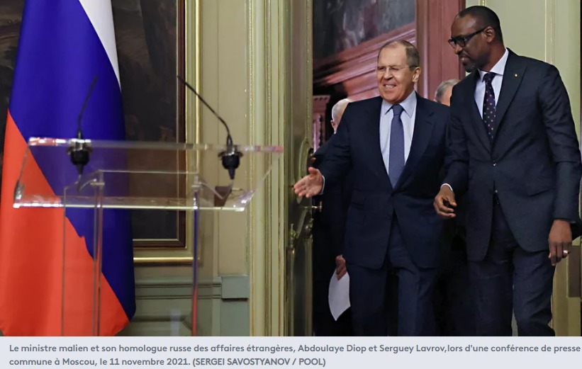 Le ministre malien et son homologue russe des affaires étrangères