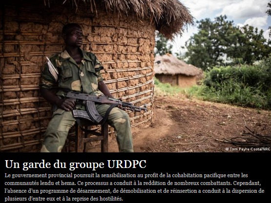 RDC Un garde du groupe URDPC