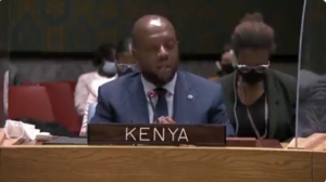 Martin Kimani représentant permanent du Kenya aux Nations unies