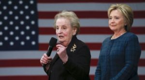 Madeleine Albright première femme secrétaire d’État américaine