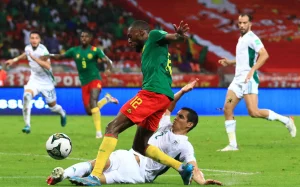 Karl Toko-Ekambi a délivré le Cameroun contre l'Algérie AFP