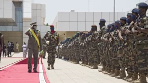 Le chef de la junte au pouvoir au Mali le colonel Assimi Goïta
