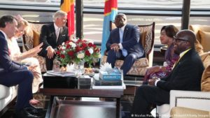 RDC visite du roi Belge