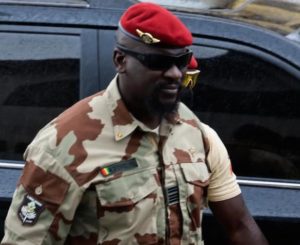Lieutenant-Colonel Paul-Henri Damiba Président du Faso