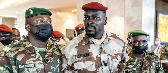 La junte militaire au pouvoir en Guinée