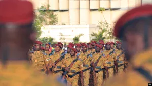 Des soldats burkinabè
