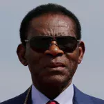 Le président équato-guinéen Teodoro Obiang Nguema Mbasogo