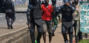 Guinée Interdiction de manifester