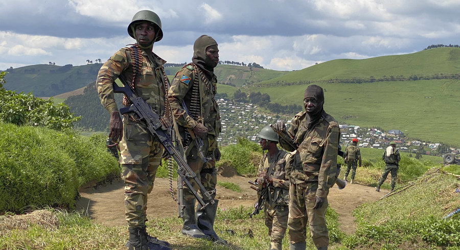 Image d'illustration des soldats congolais dans la région de Goma