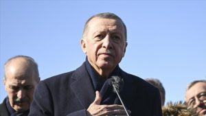 Le président de la République de Turquie Recep Tayyip Erdogan