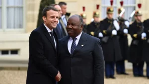 Emmnauel Macron et Ali Bongo