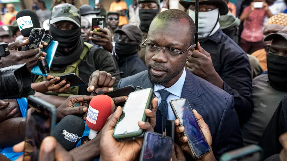 Ousmane Sonko président du parti d'opposition Patriotes sénégalais pour le travail