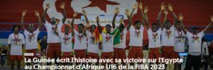Championnat d’Afrique U16 de basketball GUI-EGY