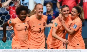 Coupe du monde de football les Pays-Bas dominent l'Afrique du Sud