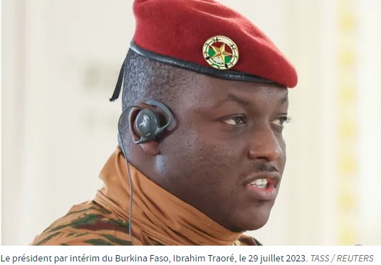 Ibrahim Traoré le président par intérim du Burkina Faso