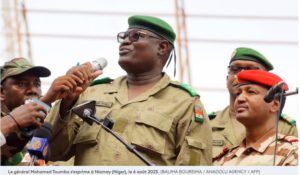Le général Mohamed Toumba à Niamey