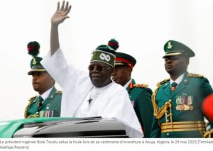 Le président nigérian Bola Tinubu
