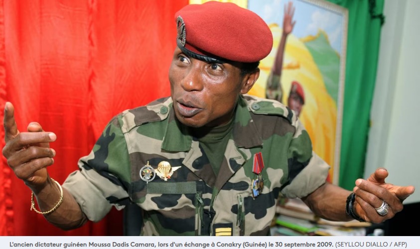 L'ancien dictateur guinéen Moussa Dadis Camara