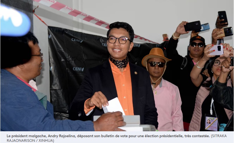 Le président malgache Andry Rajoelina