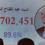 Egypte Le président égyptien Abdel Fattah El-Sisi vainqeur