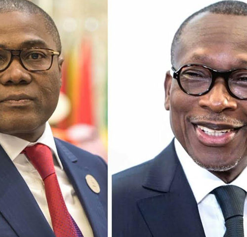 Olivier Boko et Patrice Talon